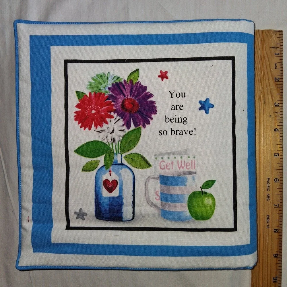 Get Well‎ Soon Fabric Book Baby Toddler Interactive Quilted Soft Play Book